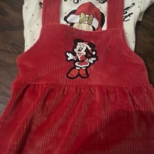 Disney Baby Red Outfit